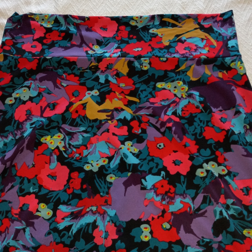 NWT Sz.3X Women's Lularoe Azure Skirt - Picture 2 of 8